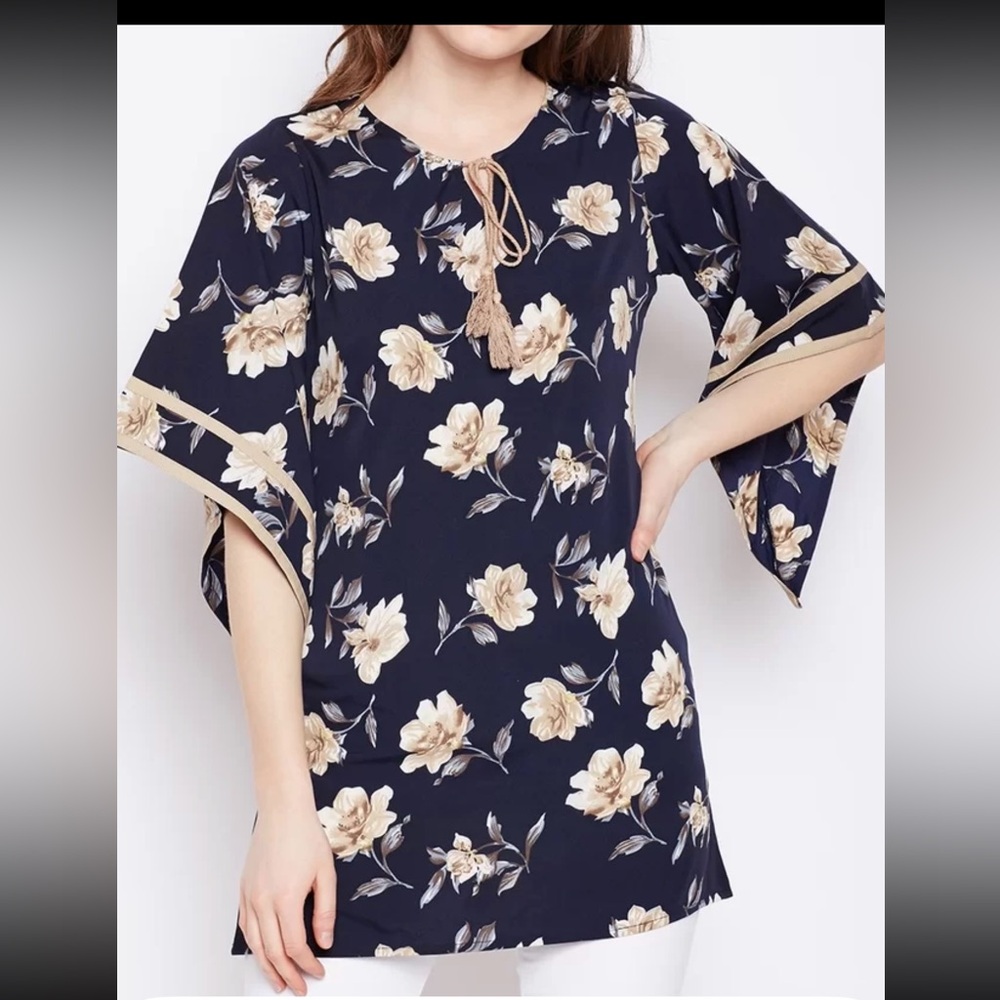 Floral Bell Sleeve Dress